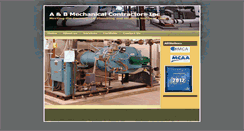 Desktop Screenshot of abmechanicalcontractors.com